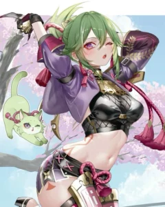 Hình Kuki Shinobu xinh dễ thương