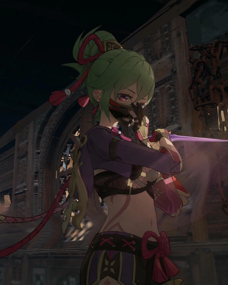 Hình Kuki Shinobu xinh tươi