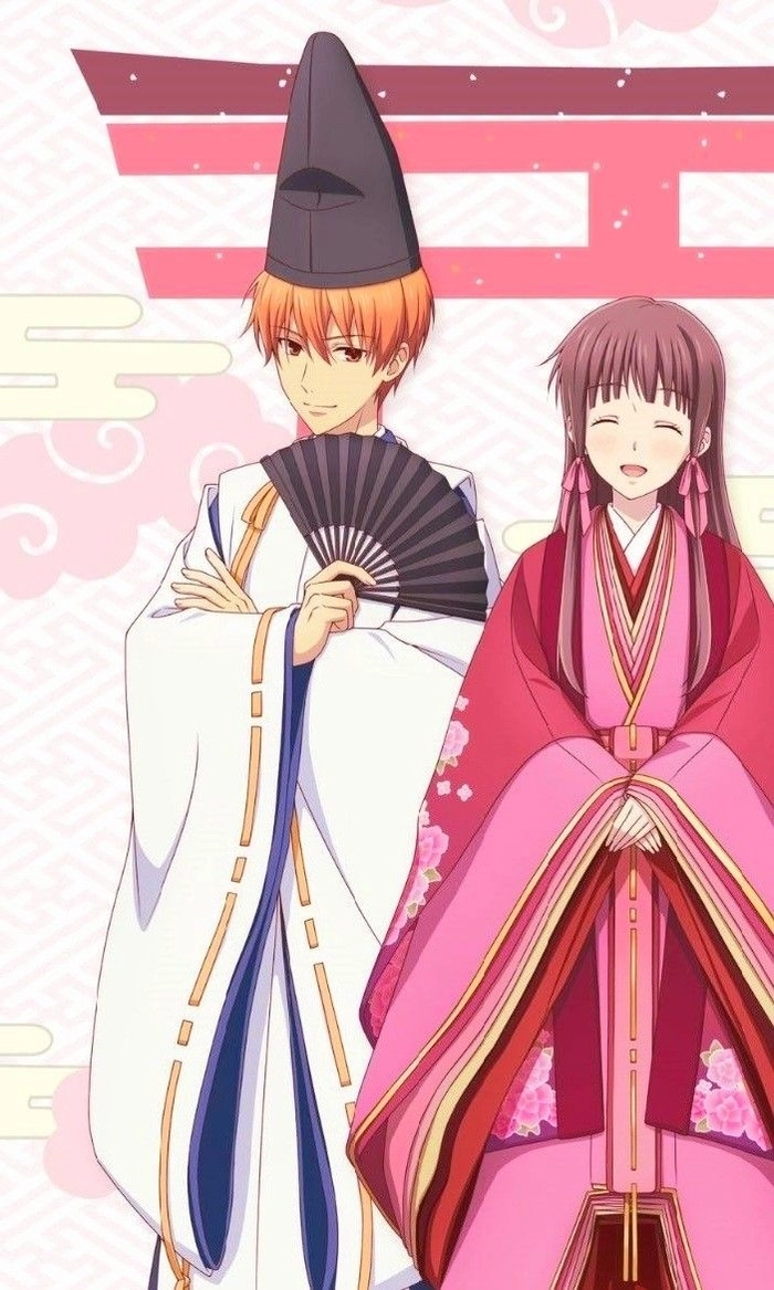 Hình Kyo cùng Tohru dễ thương