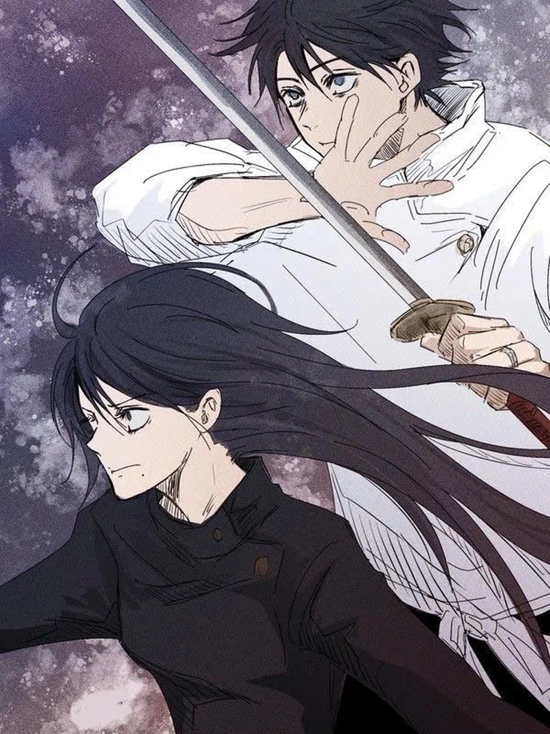 Hình Megumi x Tsumiki tình yêu cute