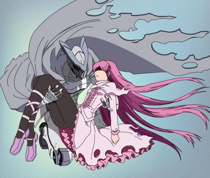 Hình Mine và Tatsumi ngọt ngào