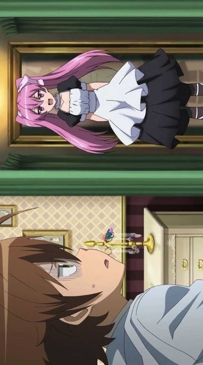 Hình Mine và Tatsumi tình tứ