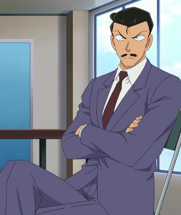 Hình Mori Kogoro nghiêm túc