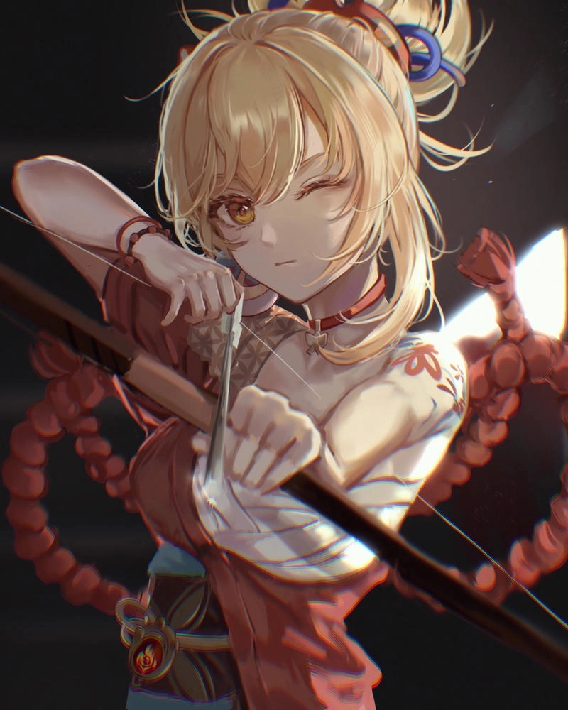 Hình Naganohara Yoimiya dễ thương