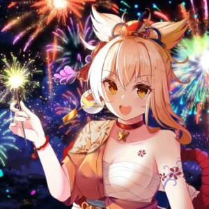 Hình Naganohara Yoimiya ngây thơ dễ thương