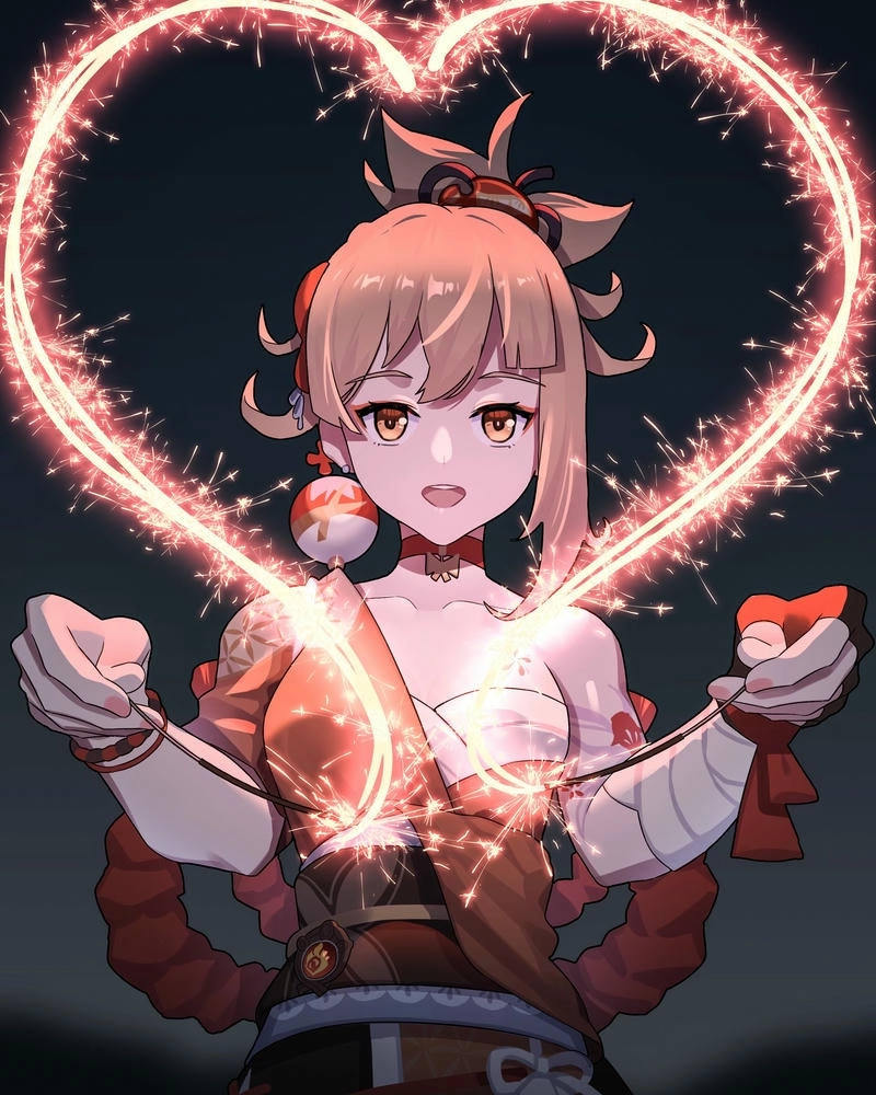 Hình Naganohara Yoimiya xinh xắn