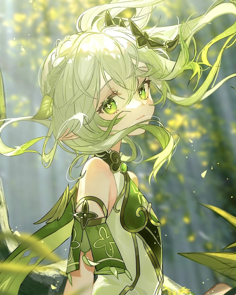 Hình Nahida đáng yêu cute