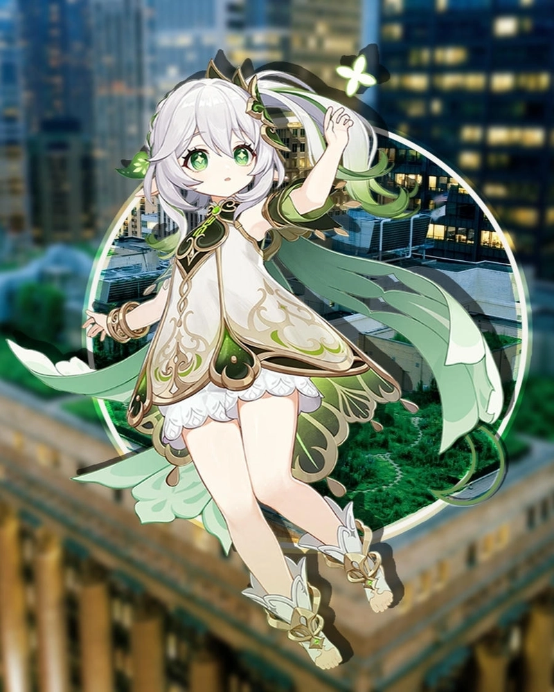 Hình Nahida xinh đáng yêu