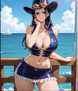 Hình Nico Robin mặc bikini gợi cảm tinh tế