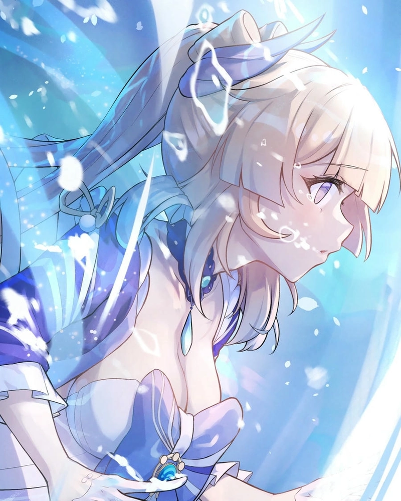 Hình Sangonomiya Kokomi đáng yêu anime