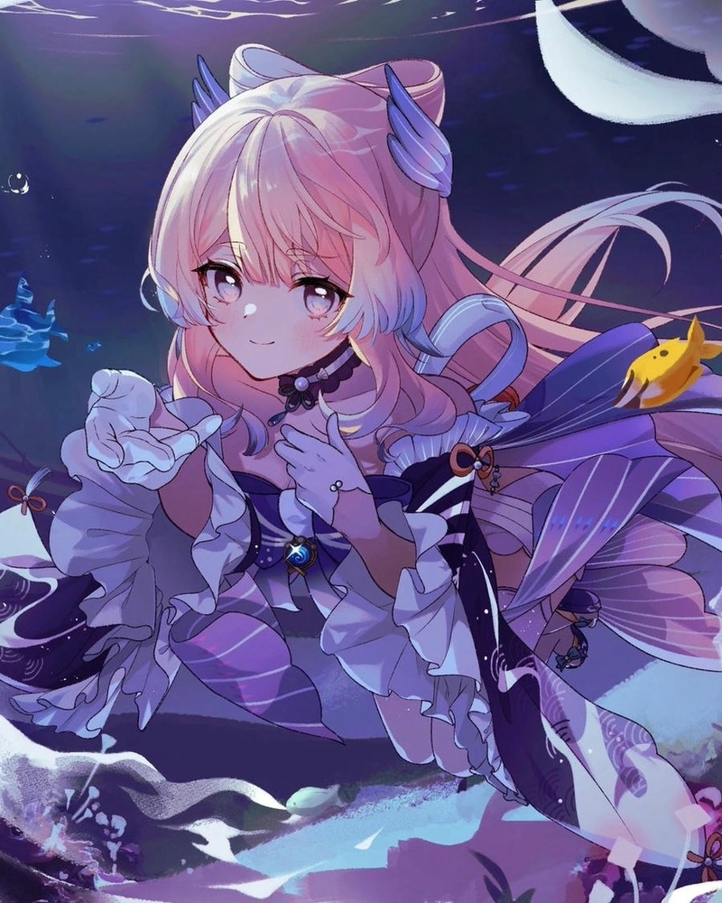 Hình Sangonomiya Kokomi tuyệt đẹp