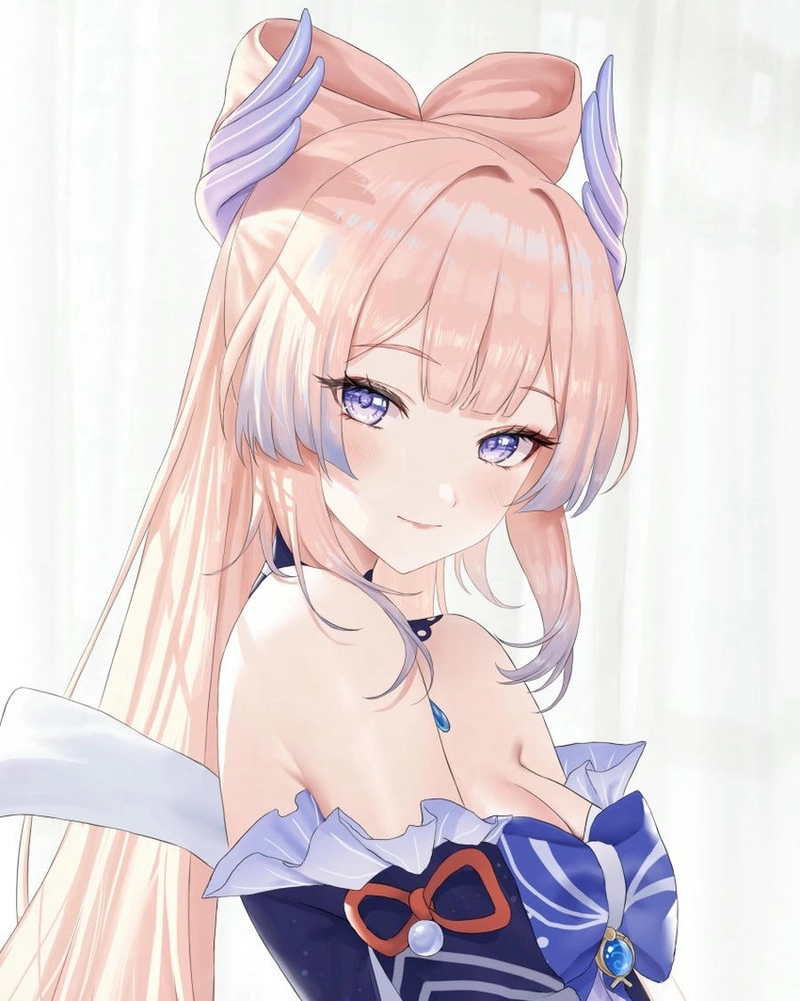 Hình Sangonomiya phong cách dễ thương