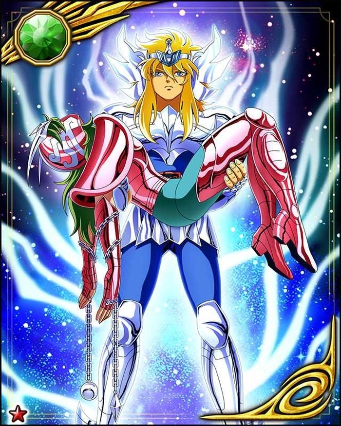 Hình Shun cùng Hyoga ngọt ngào