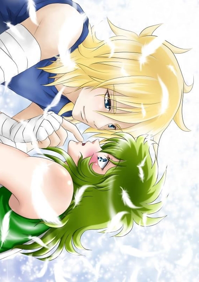 Hình Shun và Hyoga đẹp quá