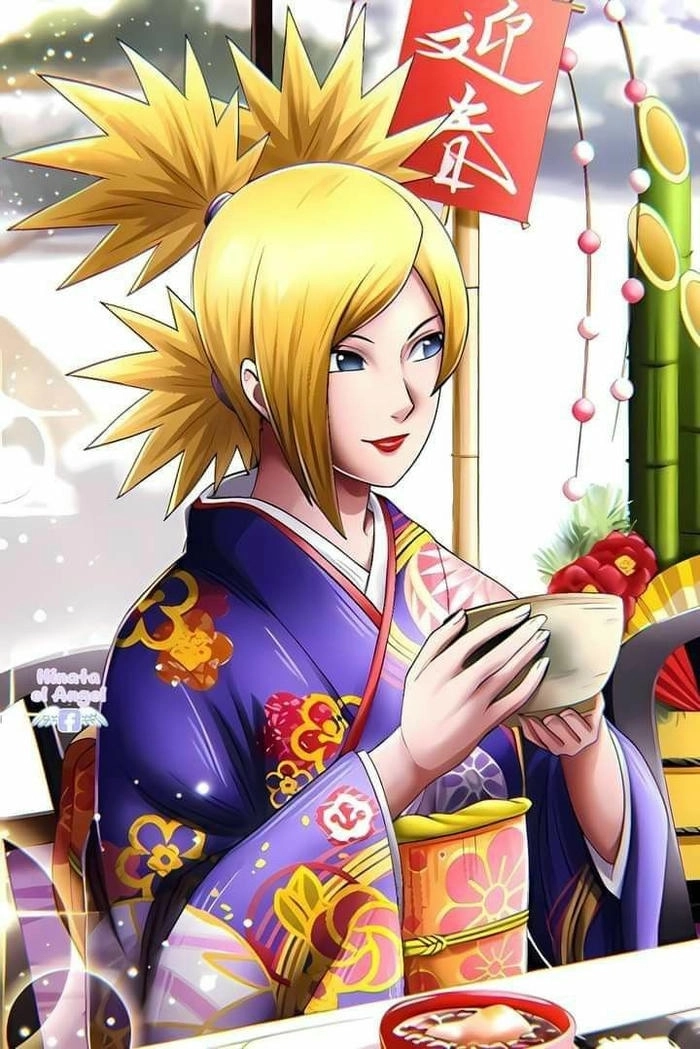 Hình Temari xinh đẹp nổi bật