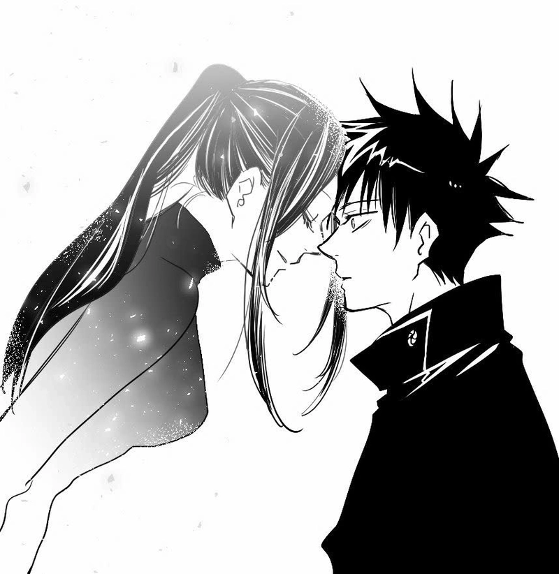 Hình Tsumiki và Megumi hạnh phúc