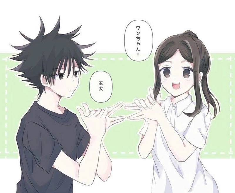 Hình Tsumiki x Megumi cute dễ thương