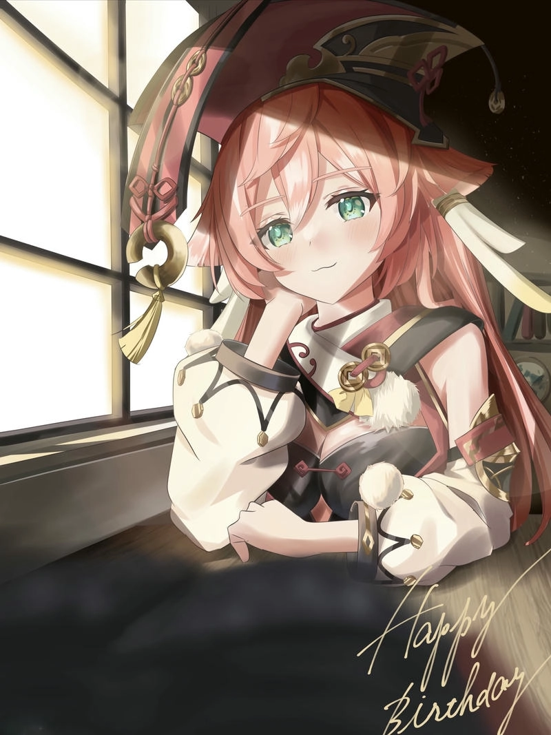 Hình Yanfei đáng yêu Genshin Impact