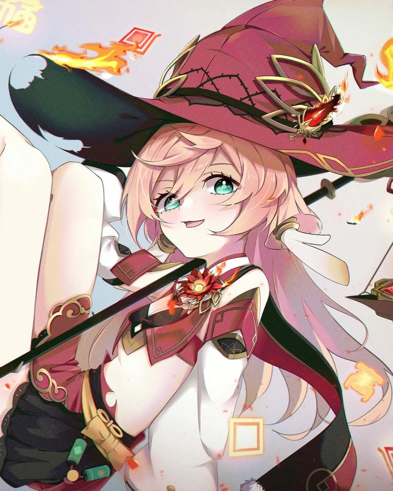 Hình Yanfei nữ pháp sư dễ thương