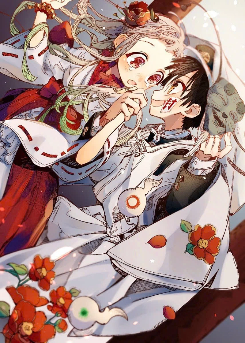 Hình Yashiro với Hanako cute