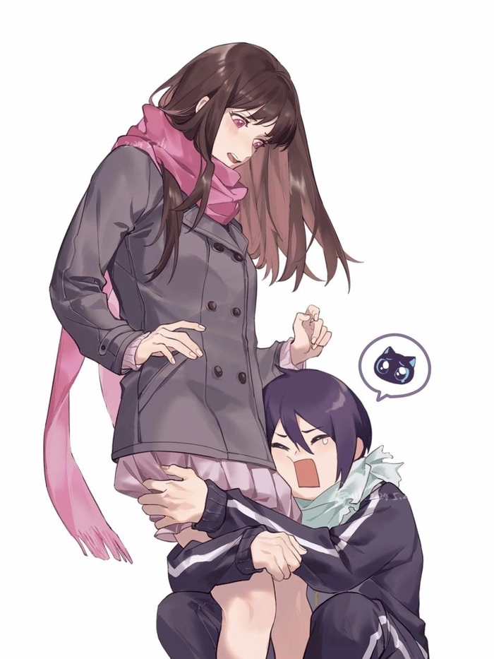 Hình Yato cùng Hiyori