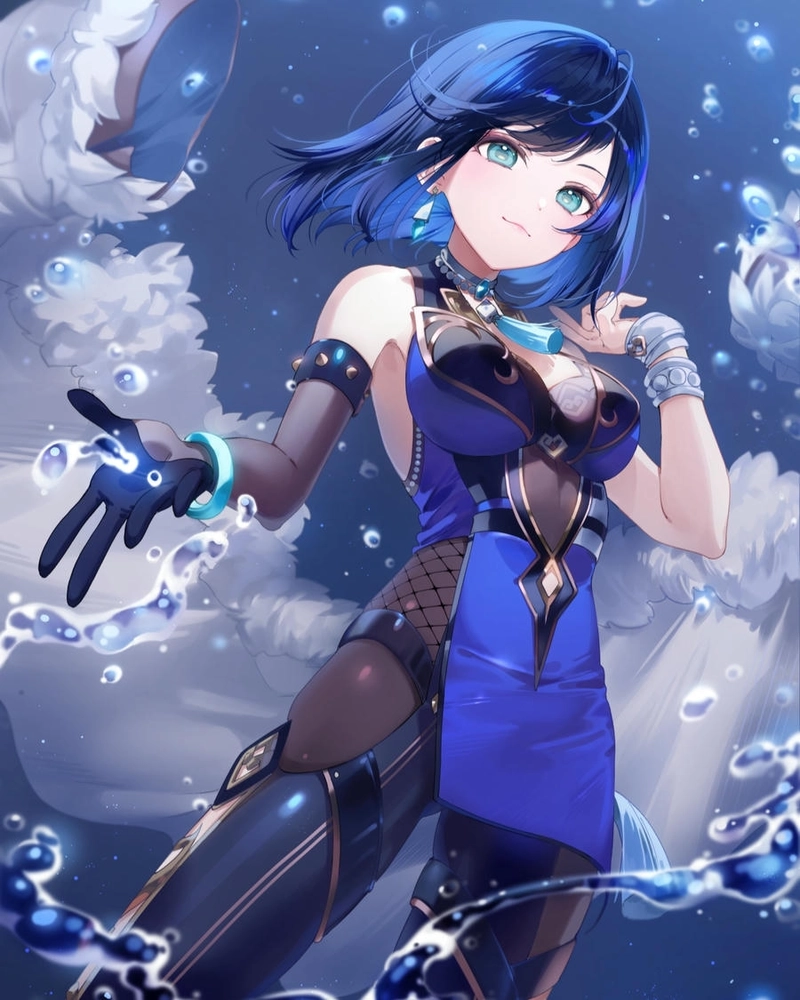 Hình Yelan dễ thương cute