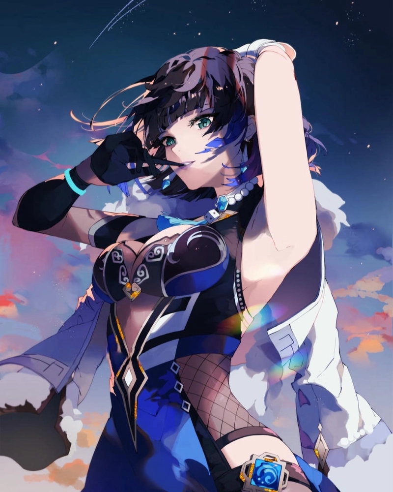 Hình Yelan xinh xắn