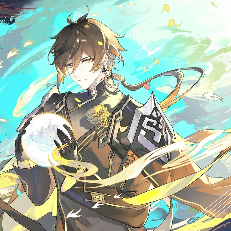 Hình Zhongli quý phái