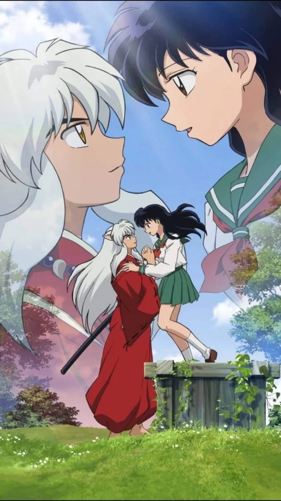 Hình ảnh Kagome cùng Inuyasha