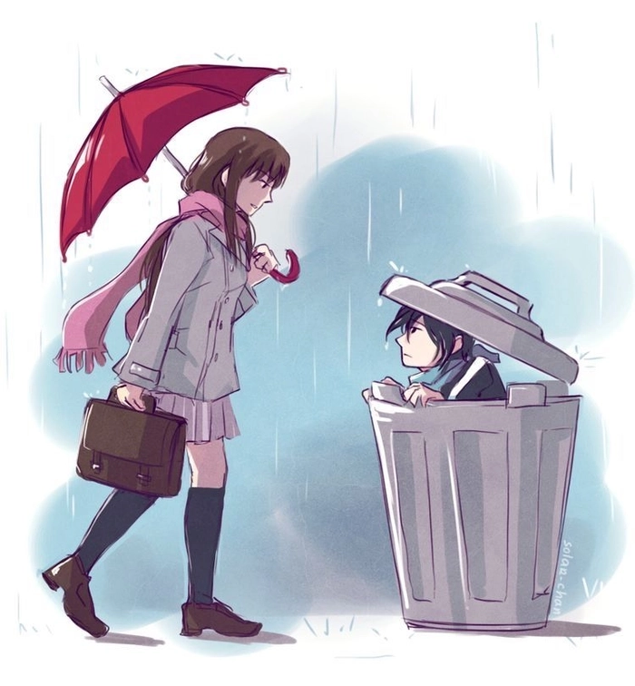 Hình ảnh Yato và Hiyori đáng yêu