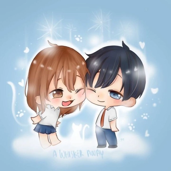 Hình cặp đôi Kento Miyo lãng mạn