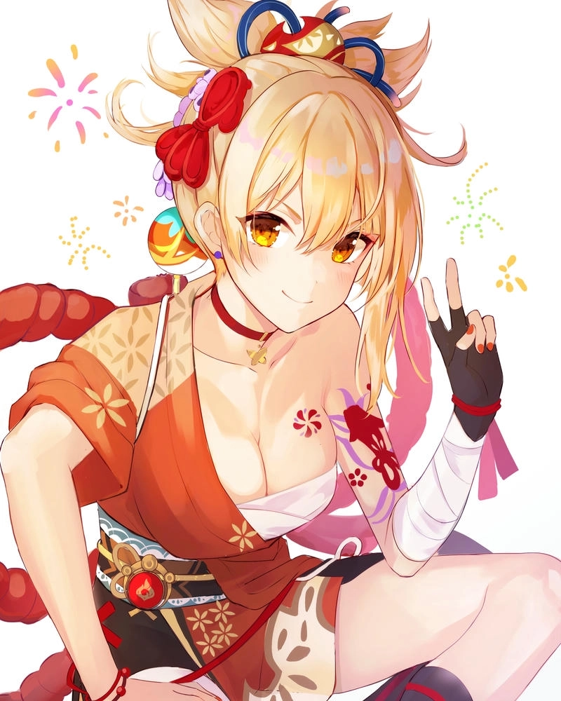 Hình cute của Naganohara Yoimiya