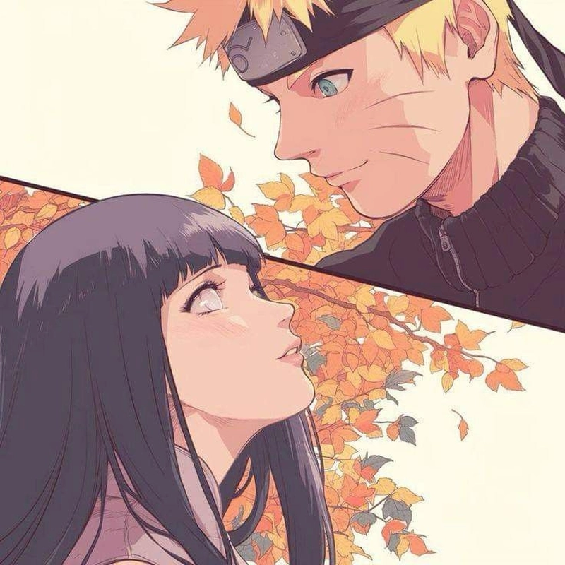 Hình đẹp Naruto cùng Hinata dễ thương