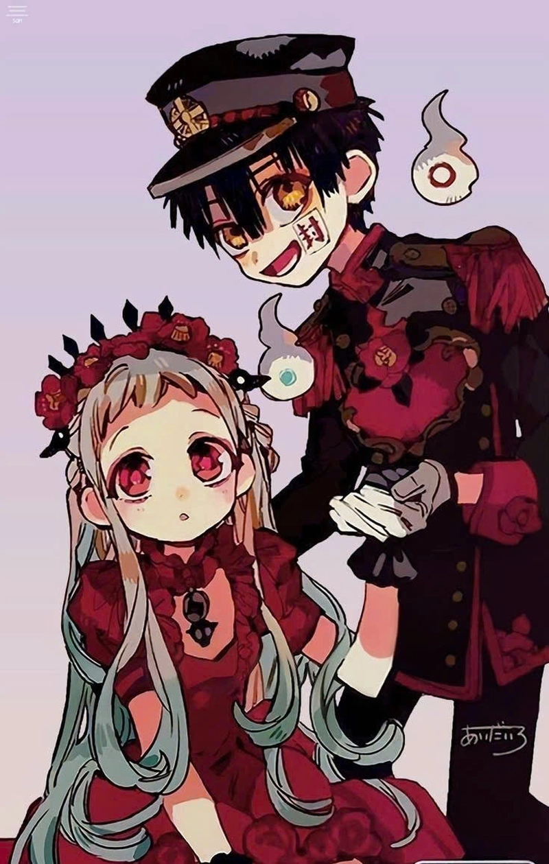 Hình đôi Hanako và Yashiro đáng yêu