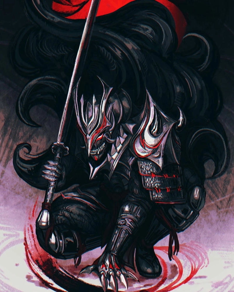 Hình samurai anime cực đẹp