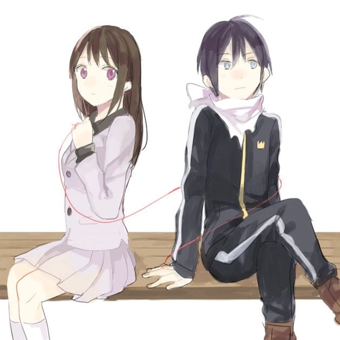 Hiyori cùng Yato hình ảnh dễ thương