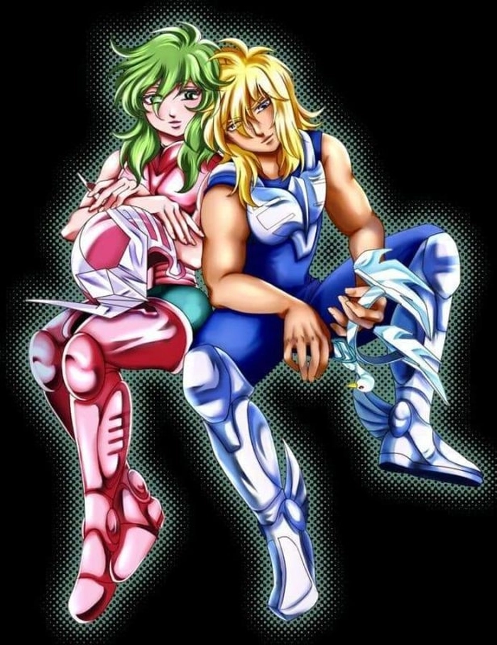 Hyoga cùng Shun đáng yêu