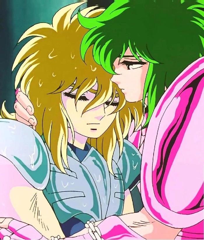 Hyoga và Shun đẹp và cute