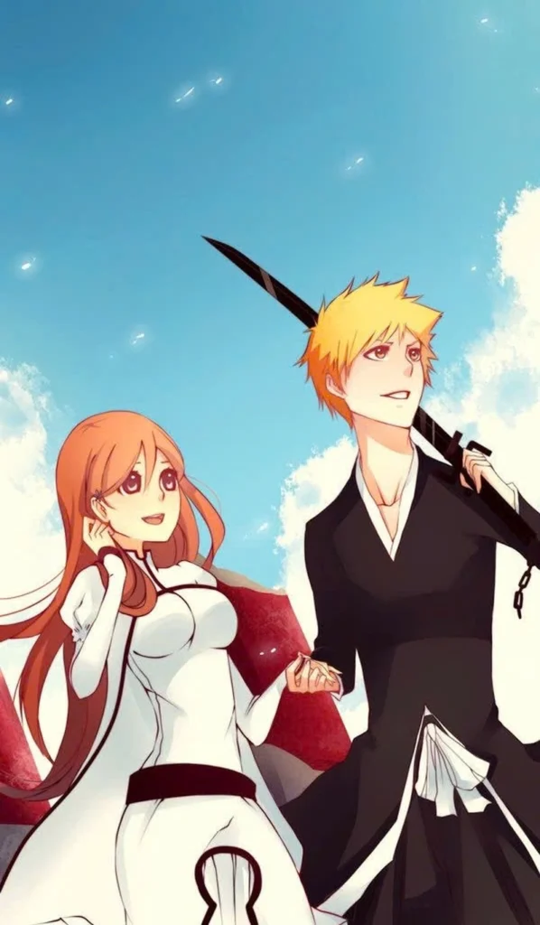 Ichigo Orihime tạo dáng thật đáng yêu