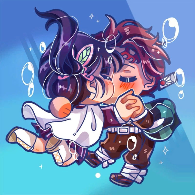 Kanao Tanjiro tình cảm dễ thương