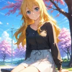 Kaori Miyazono ảnh lãng mạn mơ màng