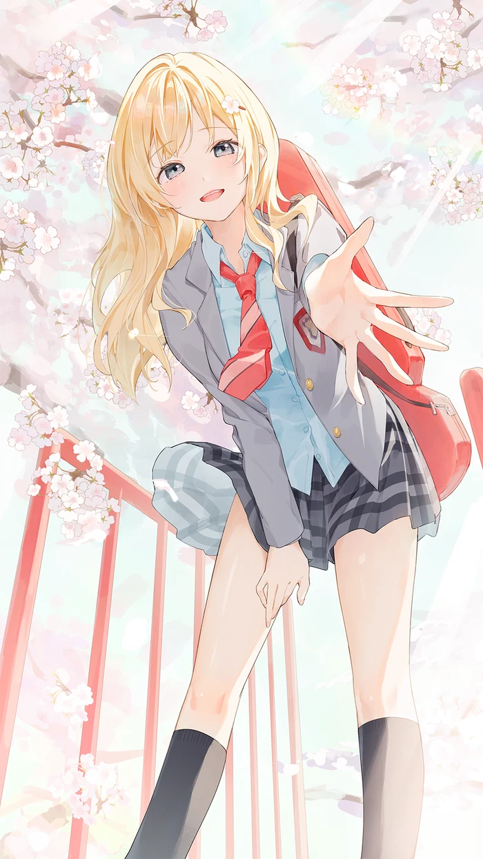 Kaori Miyazono đẹp nhẹ nhàng tinh khôi