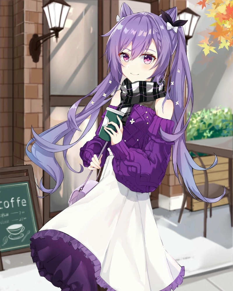 Keqing cute xinh đẹp