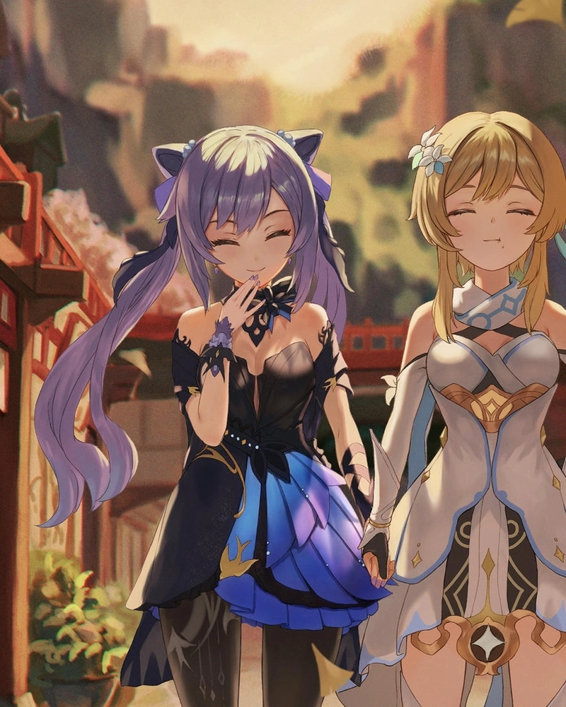 Keqing đáng yêu cute