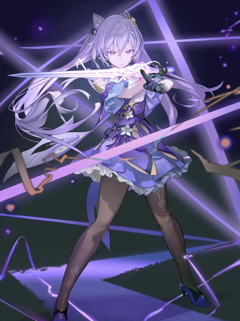 Keqing dễ thương xinh đẹp