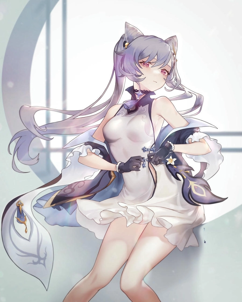 Keqing đẹp dễ thương