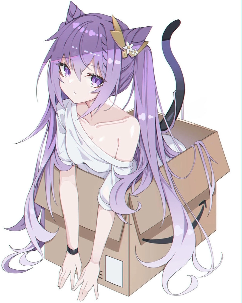 Keqing xinh xắn dễ thương