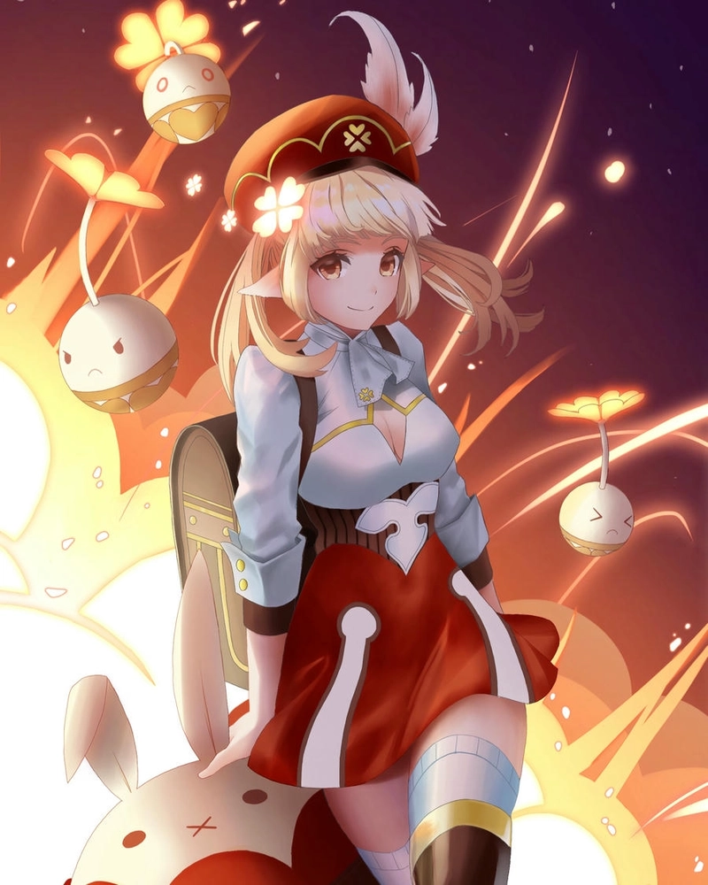 Klee đáng yêu nhất quả đất