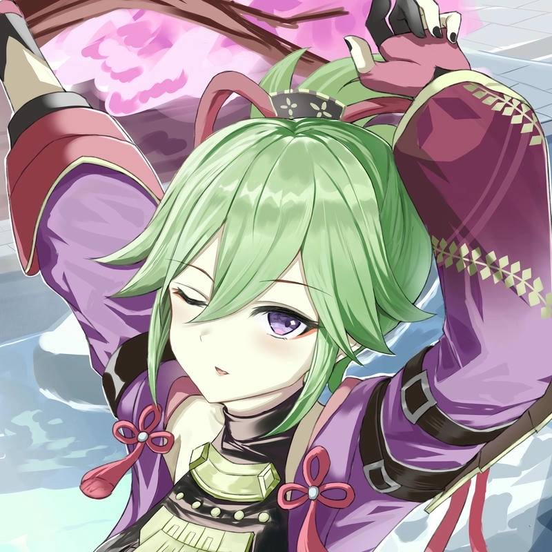 Kuki Shinobu cute đầy sức hút