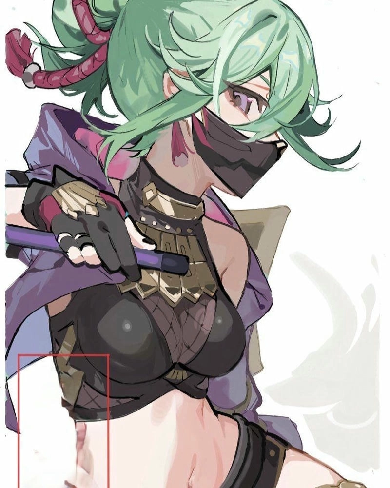 Kuki Shinobu đáng yêu như búp bê